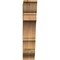Ekena Millwork Balboa Traditional Rough Sawn Bracket, Western Red Cedar, 6"W x 24"D x 28"H BKT06X24X28BOA01RWR - alternate 4